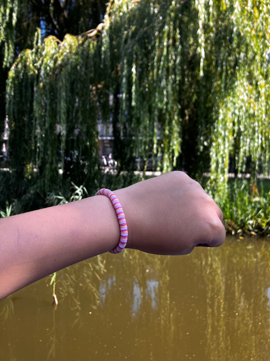 Uitrekbaar armbandje spekkie